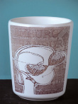 Sepia Decal Cups by Atamayka