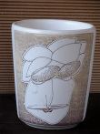 Sepia Decal Cups by Atamayka