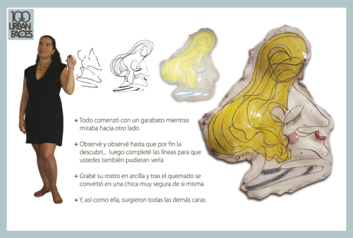 100 Urban Faces - Dibujos en arcilla